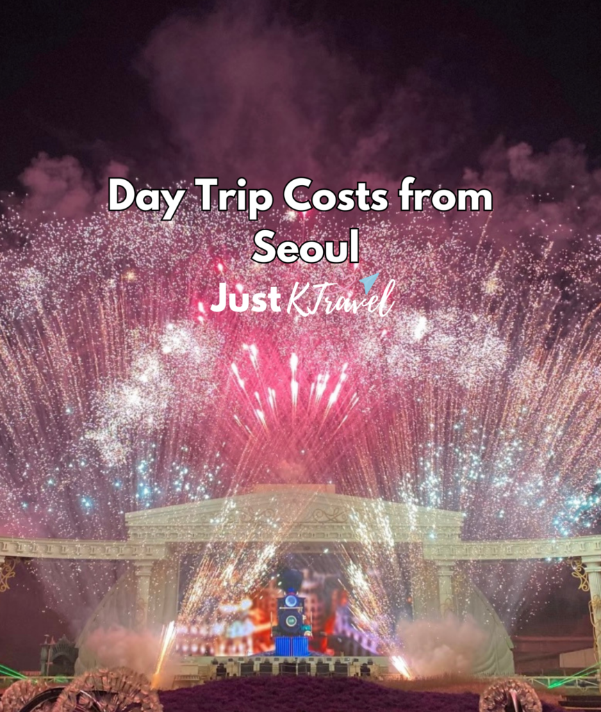 Day Trip Costs from Seoul