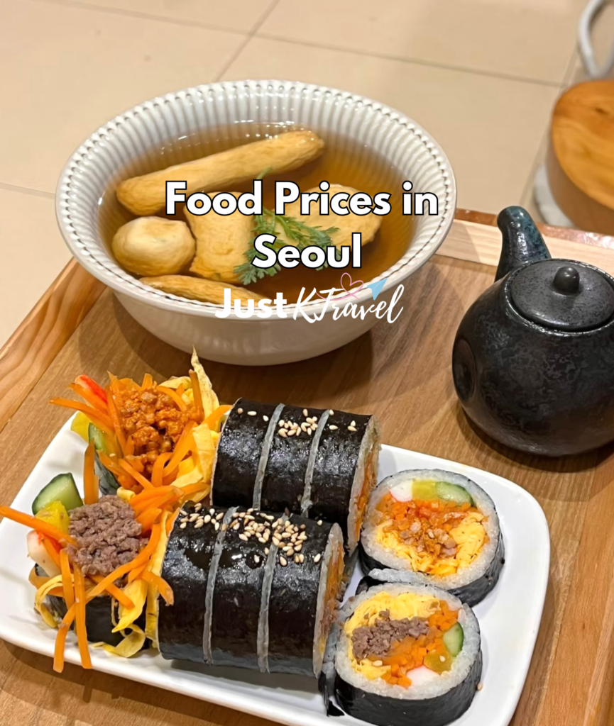 Food Prices in Seoul