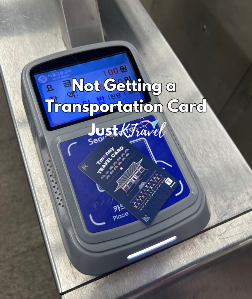 Not Getting a Transportation Card
