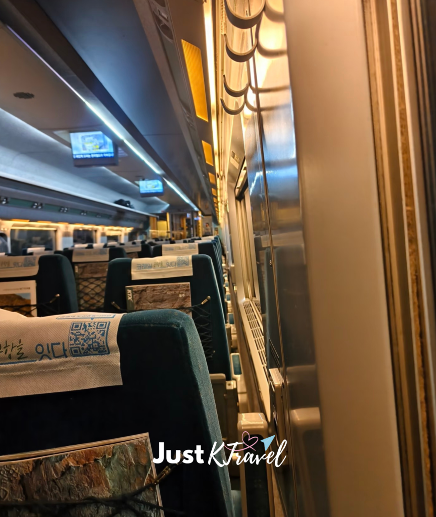 AREX Airport Express train from Incheon International Airport to Seoul Station