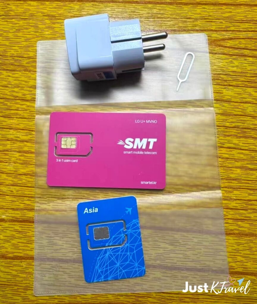 Korea SIM card purchase at Incheon Airport for tourists arriving in Seoul