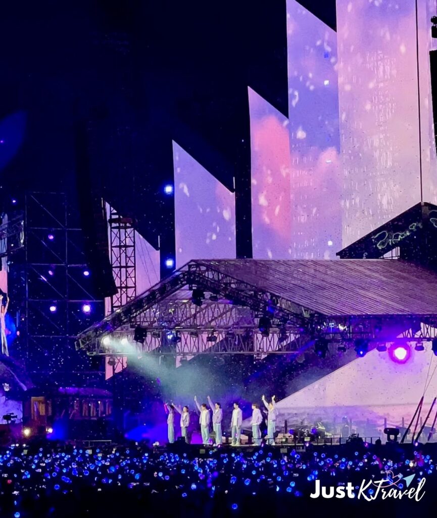 Busan Asiad Main Stadium concert venue South Korea