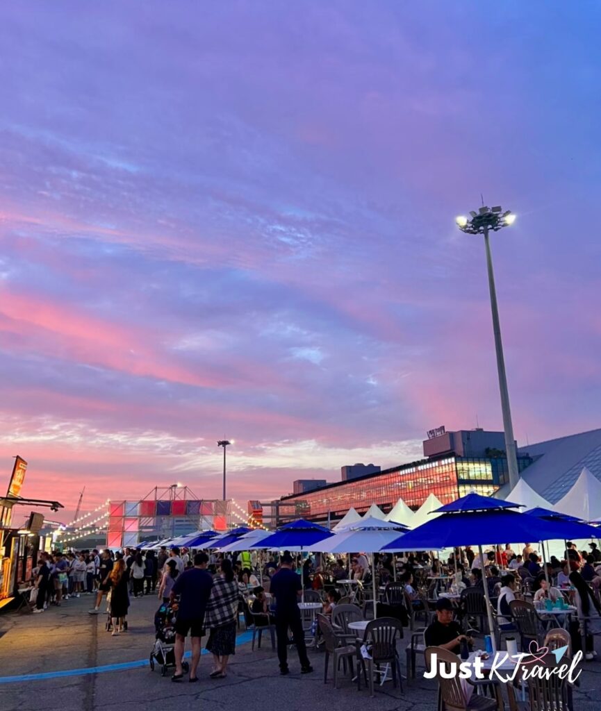 Wangsan Marina Sea Festival near Incheon South Korea