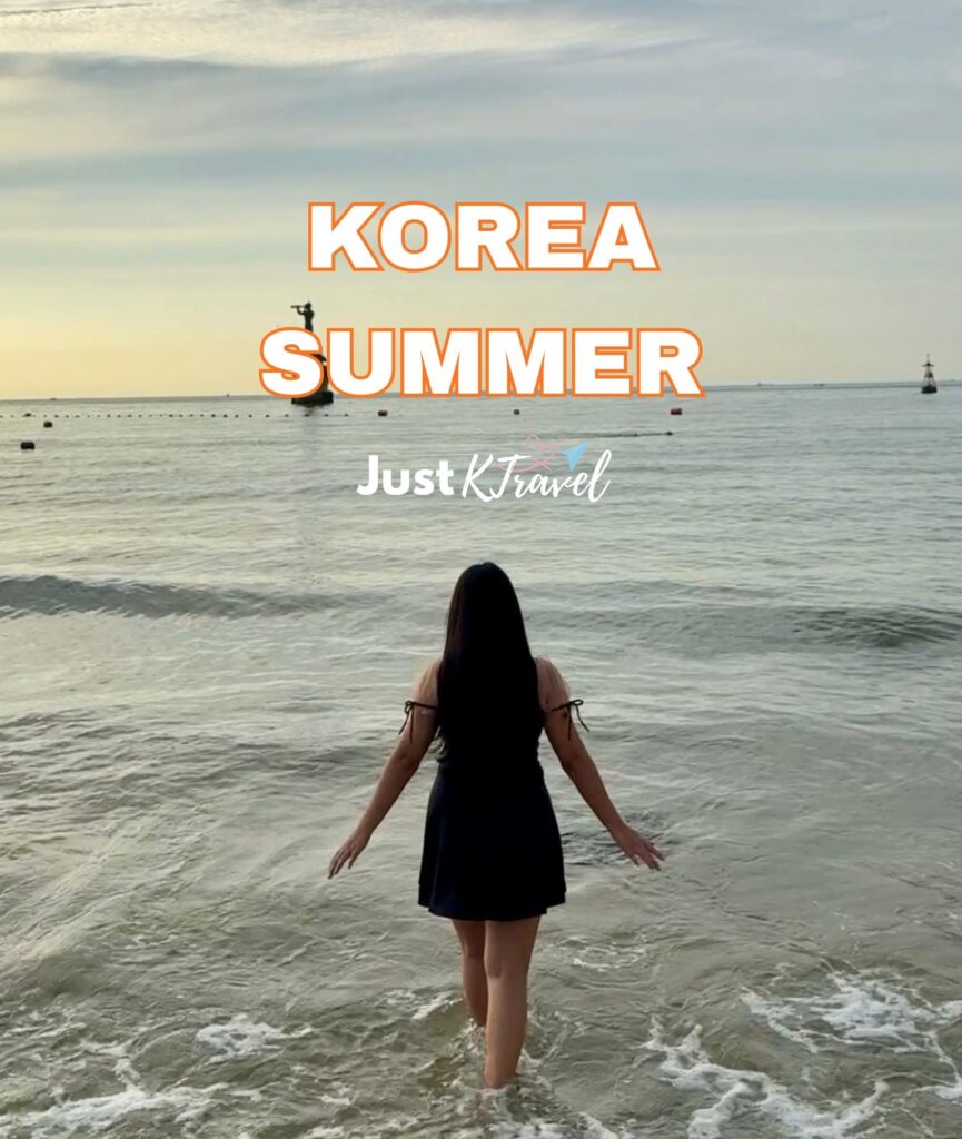 Summer travel in Korea featuring Busan beach and seasonal outdoor activities