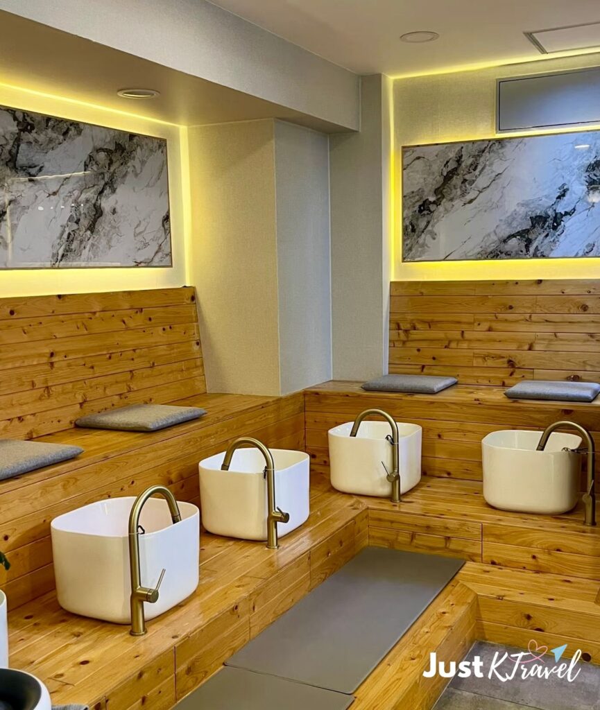 Relaxing Korean foot spa and reflexology treatment