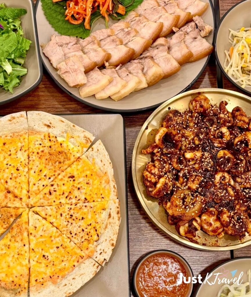 Sonui Son Korean home-style food restaurant in Myeongdong Seoul