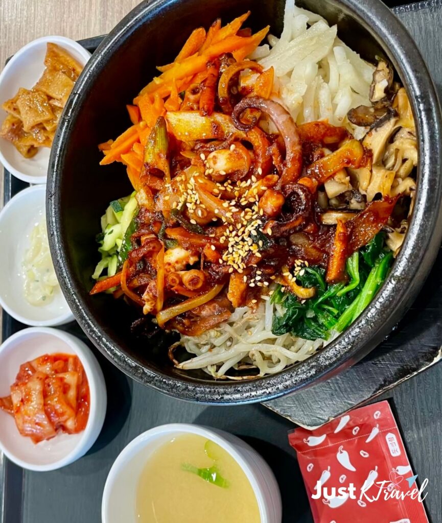 Bonjuk Bibimbap Korean restaurant meal