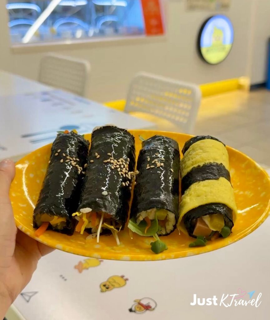 Bangnari Gimbap Korean kimbap meal