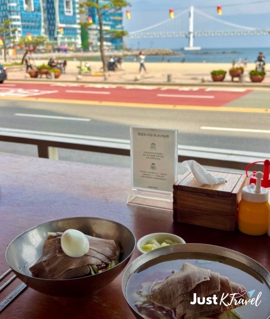 Dongmyeon Sik Milmyeon Busan cold noodle restaurant