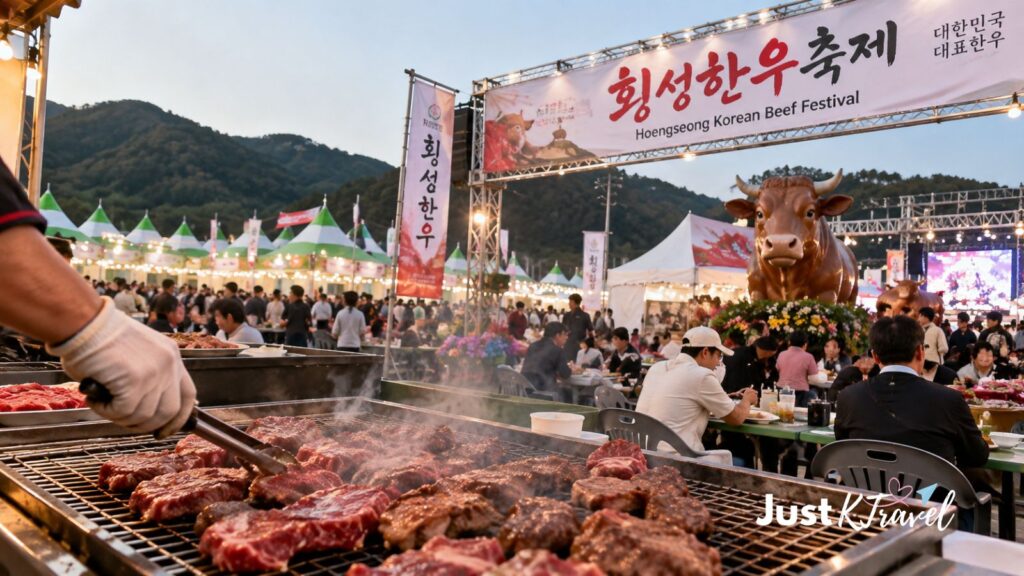 Hoengseong Korean Beef Festival in South Korea
